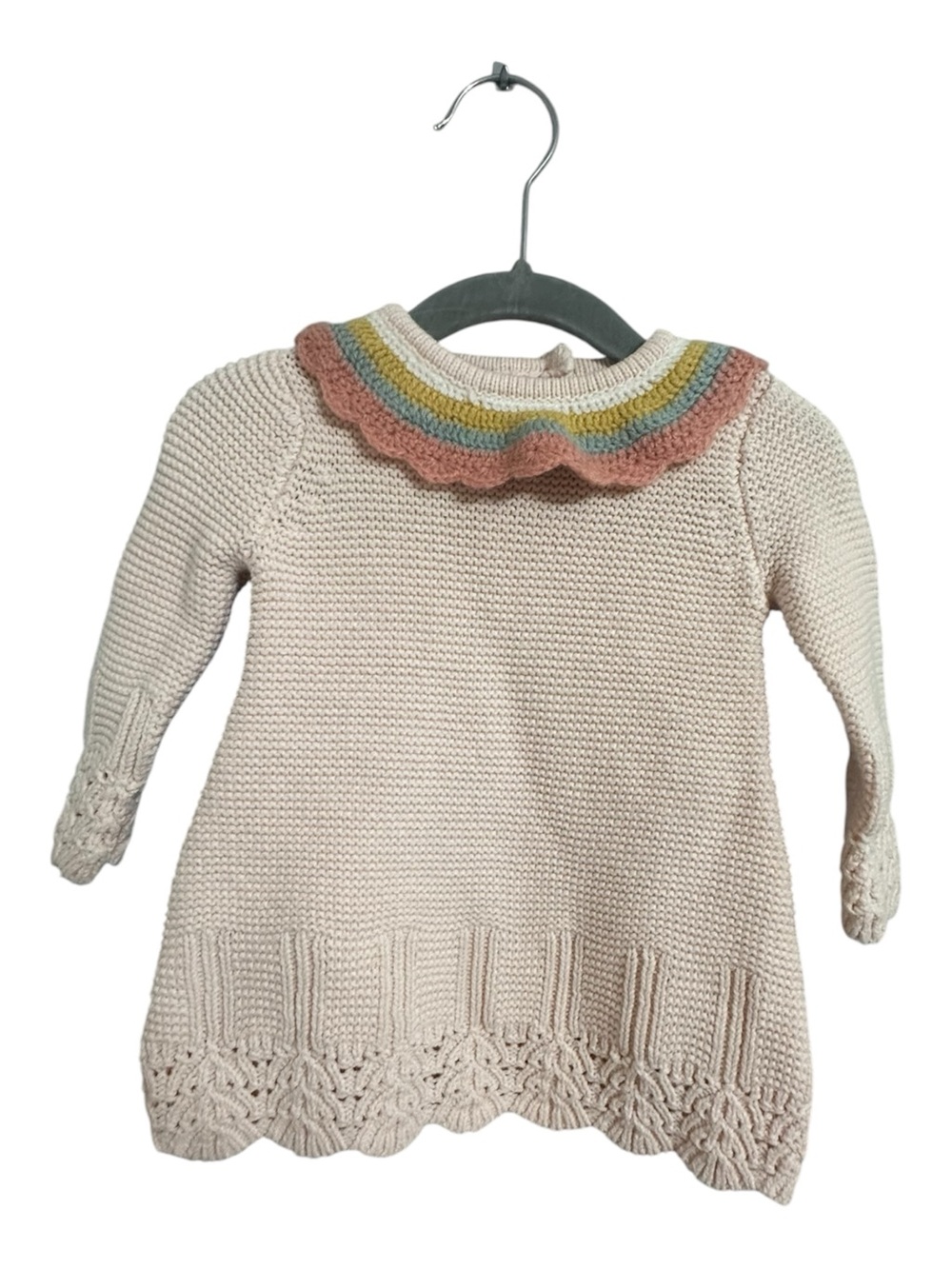 CYNTHIA ROWLEY Knit Baby Dress Size 0-3 months